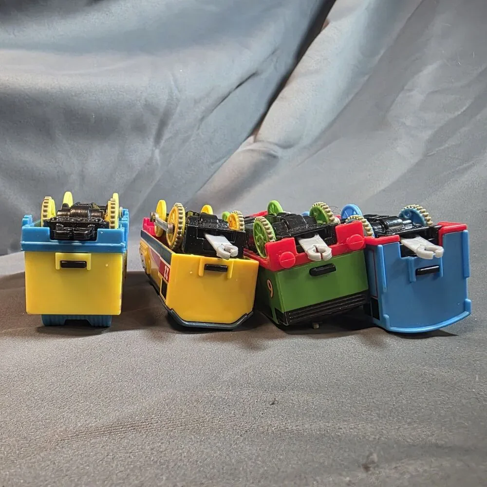 Thomas & Friends TrackMaster Motorized Train Lot Thomas Percy Rebecca Kevin Cran